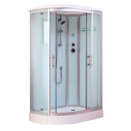 Душевая кабина Timo Standart Silver Fabric T-6602SRF, 120x85x220