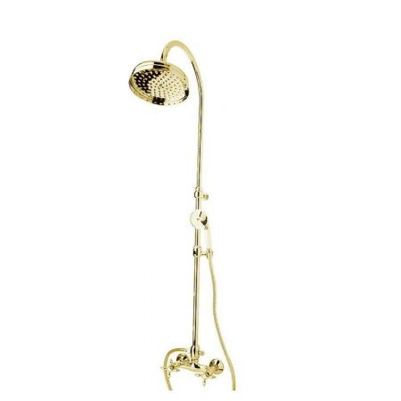 Душевая стойка со смесителем, верхним и ручным душем CEZARES NOSTALGIA-CD, артикул NOSTALGIA-CD-02-M