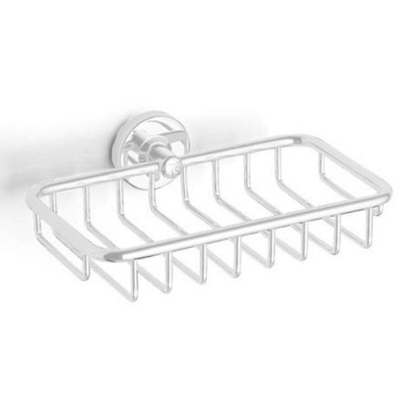 Bertocci Cinquecento Полка-сетка для душа 22х3х12 см, цвет: белый матовый