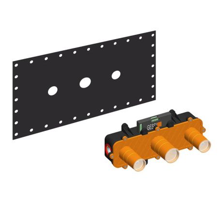 Gessi Внутренняя часть встраиваемого двухвентильного смесителя Gessi Внутренняя часть встраиваемого двухвентильного смесителя