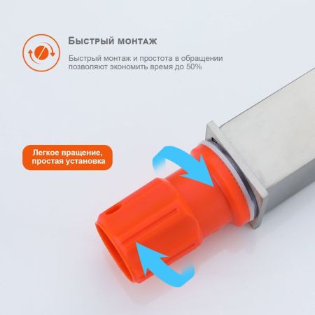 Смеситель для раковины высокий Prohanss P30.15.05, сатин