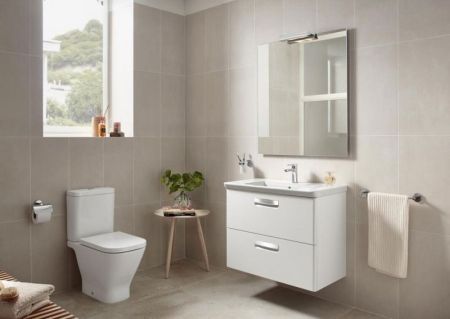 Тумба под раковину ROCA GAP ORIGINAL 67,7 ZRU9302733 (подвесная, белый матовый), шт, артикул ZRU9302733