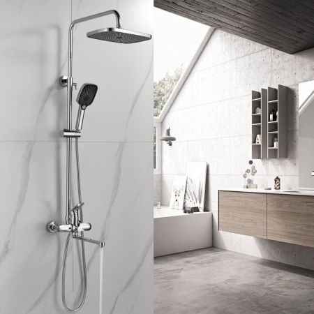 Душевая система Raffine F3685, хром
