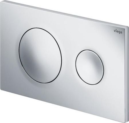 Комплект унитаза AM.PM Spirit FlashClean C701700WH+C707857WH с инсталляцией Viega Prevista Dry 792855 с сиденьем Микролифт и клавишей смыва Хром, артикул C701700WH+C707857WH+792855