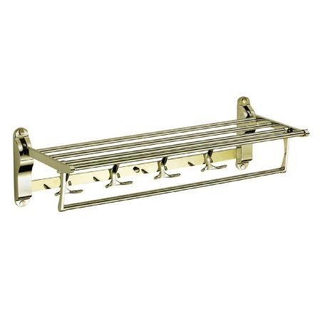 Полка для полотенец Savol S-06099B, золото, артикул S-06099B