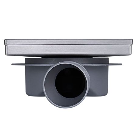 Душевой трап с решеткой 15х15 см FASHUN A411502, сатин