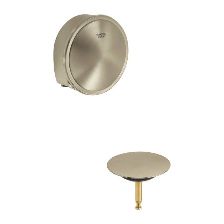 Наливной, сливной и переливной гарнитур GROHE Talentofill, внешняя часть, никель матовый (19952EN0)