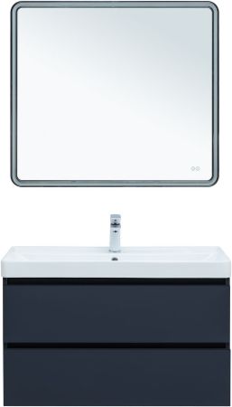 Тумба под раковину Aquanet Вега 2.0 90 маренго, артикул 00337950