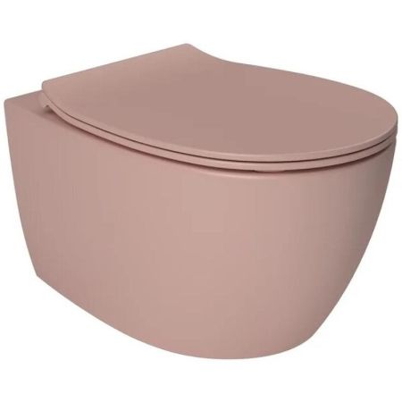 Сиденье для унитаза Allen Brau Fantasy Smartfix, Soft-Close 4.11005.SM розовый, артикул 4.11005.SM