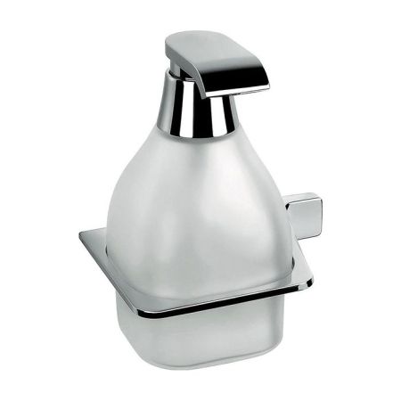 Colombo Alize Дозатор для жидкого мыла, Sx, подвесной, цвет: хром/матовое стекло, артикул B9330S.CR-VAN