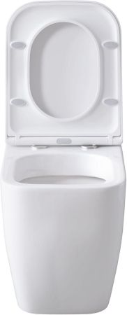 Чаша приставного унитаза Allen Brau Infinity 4.21003.20 белый глянец, артикул 4.21003.20