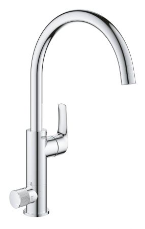 Смеситель для кухни GROHE Blue Pure Eurosmart, с функцией фильтрации, хром, (31722000)