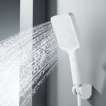 Смеситель для ванны Shevanik S9952C, белый, артикул S9952C