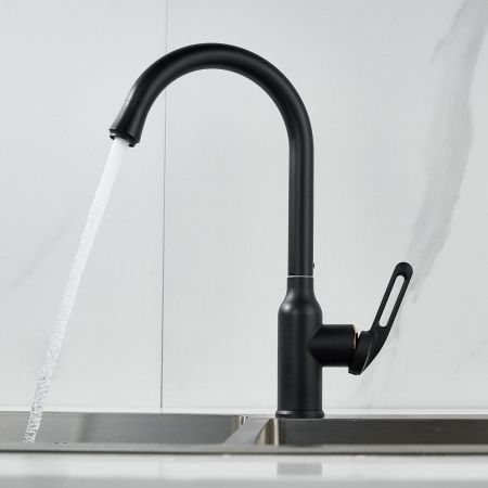 Смеситель для кухни Raffine F103H, черный, артикул F103H