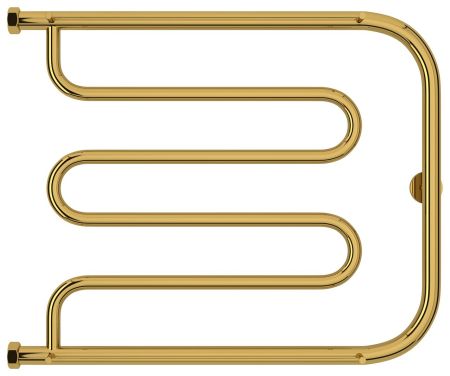 Полотенцесушитель водяной "Лира+" 2П 500х650 Н. Г. 1" (Золото), артикул 03-4012-5065