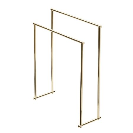 Decor Walther Bar Полотенцедержатель 87см., напольный, двойной, цвет: золото