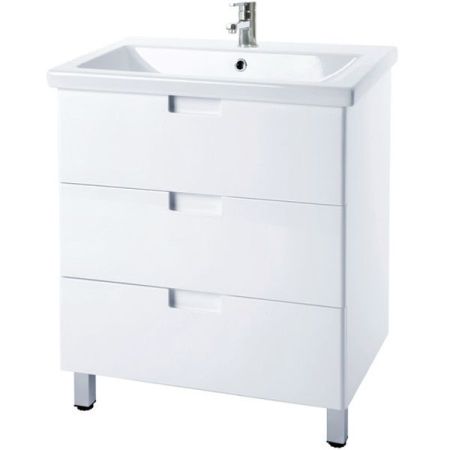 Тумба под раковину Bellezza Пегас 100 4630417140011 Белая, артикул 4630417140011