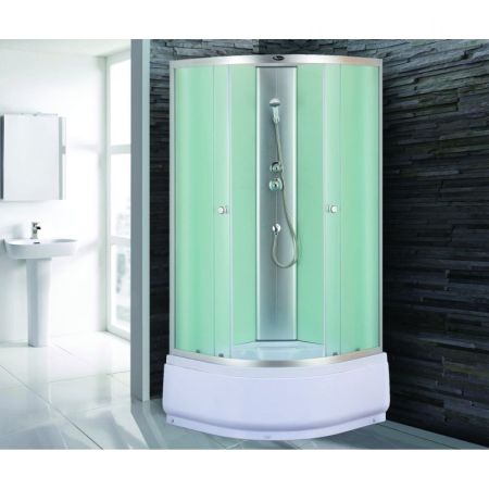 Душевая кабина Niagara NG-7308-08ВК 90х90 стекло матовое задняя стенка Белая, артикул 7308ВК