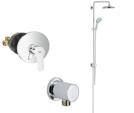 Готовый комплект для душа GROHE BauEdge (NSB0018), артикул NSB0018