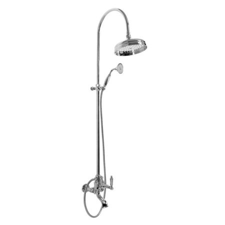 Душевая стойка со смесителем для ванны, верхнего и ручного душа CEZARES FIRST-CVD, артикул FIRST-CVD-02-M
