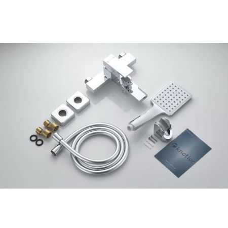 Смеситель для ванны Knotlor KN-22, хром, артикул KN-22