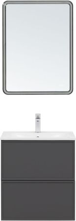 Тумба под раковину Aquanet Арт 60 ясень графит, артикул 00329063