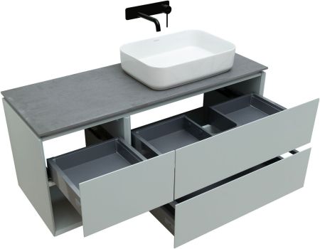 Тумба под раковину Allen Brau Infinity 120 1.21007.PWM R папирус матовый, артикул 1.21007.PWM