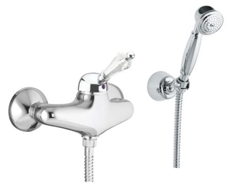 Смеситель для душа Fiore IMPERIAL- SKY  (SWAROVSKI®) 82CR5127, хром, артикул 82CR5127