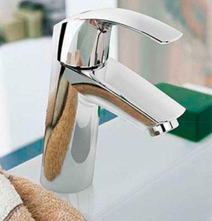 Смеситель для раковины GROHE Eurosmart, средний излив, хром (23324001), артикул 23324001