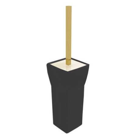 Bertocci Grace Ерш напольный, цвет черная керамика/золото Снято с пр-ва, артикул 142 7722 0850