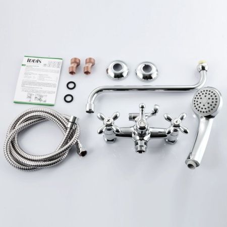 Смеситель для ванны Iddis Jeals JE2SBL0I10 универсальный Хром, артикул JE2SBL0I10
