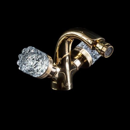 Смеситель для биде CRYSTAL золото Opadiris