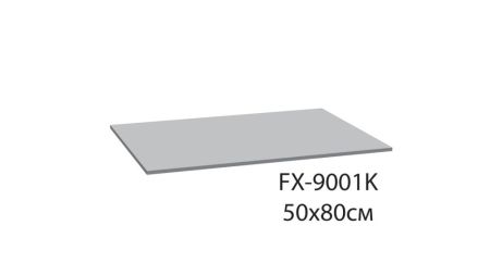 Коврик для ванной комнаты FIXSEN LUSH FX-9001K, серый, артикул FX-9001K