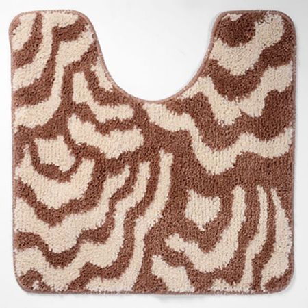 Коврик для туалета WasserKRAFT Donau BM-9409 Коричневый, артикул BM-9409