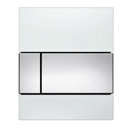 TECEsquare Urinal, белый, клавиша хром глянцевый, артикул 9242802