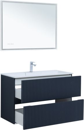 Тумба под раковину Aquanet Джейн 100 маренго, артикул 00313304