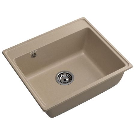 Кухонная мойка GranFest VERTEX 580, песочный, артикул V-580 песочный