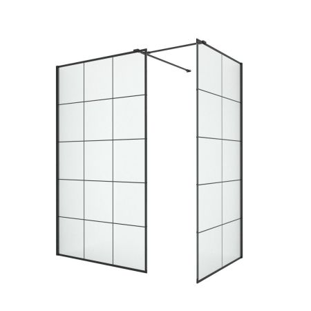 Душевое ограждение NEW TRENDY NEW MODUS BLACK 120x100x200 EXK-0278 (черный), артикул EXK-0278