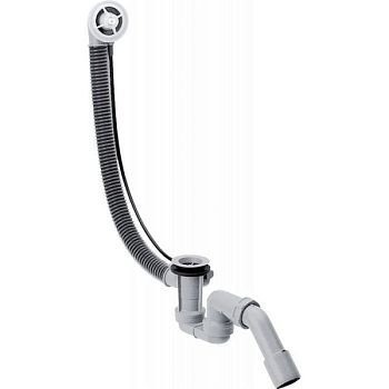 Слив/перелив Flexaplus, Hansgrohe, 1 1/2", для ванн и душевых поддонов, скрытая часть, цвет хром