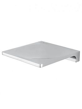 Мыльница с держателем WONZON & WOGHAND ECLIPSE, Хром (WW-9124-CR)