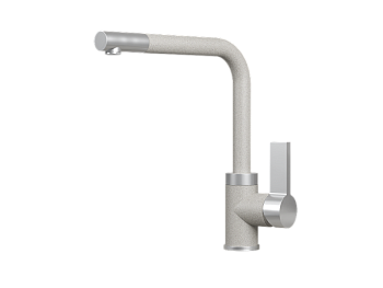 Смеситель для кухни GRANULA (5504, БАЗАЛЬТ)