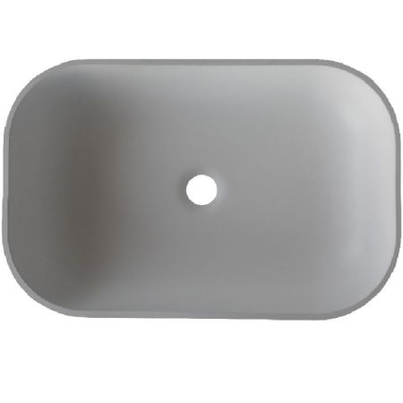 Раковина Acquabella On-Top 58 LAVABO_ON-TOP_RECTANGLE_SLATE Белая