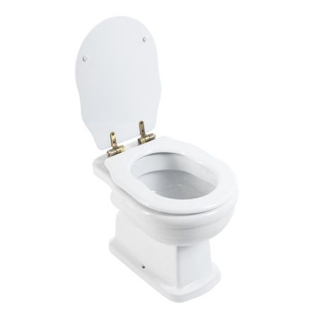 Чаша приставного унитаза BelBagno BOHEME BB115CB