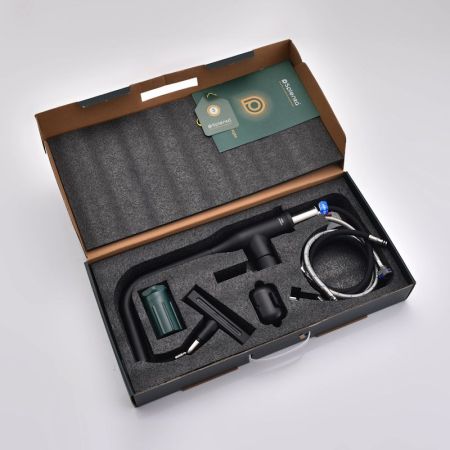 Смеситель для кухни с мультифункциональным изливом Splenka S206.49.06, черный