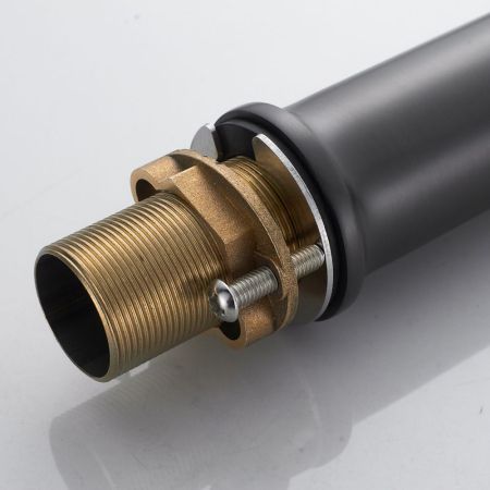 Смеситель для раковины высокий Shevanik S4311T, оружейная сталь, артикул S4311T