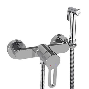 Гигиенический душ со смесителем Shevanik S8105-1, хром