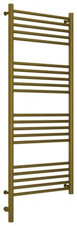 Полотенцесушитель электрический "БОГЕМА 3.0" прямая 1200х500 / МЭМ левый (Состаренная бронза)