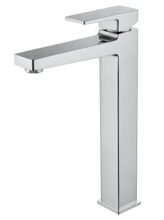 Смеситель для раковины высокий WONZON & WOGHAND CUBE 2.0, Хром (WW-88019068-CR), артикул WW-88019068-CR