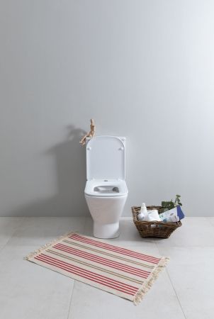 Чаша унитаза Aquanet Fine Rimless FINE-C Soft Close, артикул FINE-C