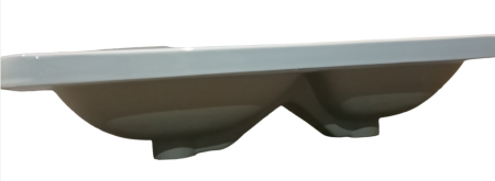 Раковина накладная Cerutti SPA Double DORRIS (690x335), артикул CT9280